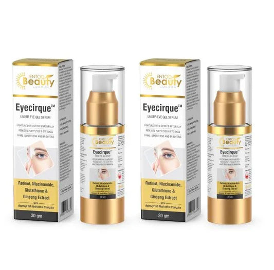 Eyecirque Under Eye Gel Serum for Dark Circles, Puffiness & Eye Bags - TWIN PACK - Eyecirque Store