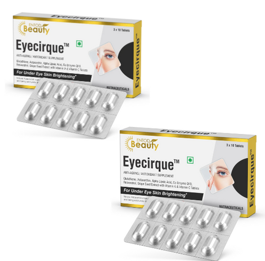 Eyecirque UNDER EYE SKIN BRIGHTENING & Anti-Ageing Supplement - TWIN PACK - Eyecirque Store