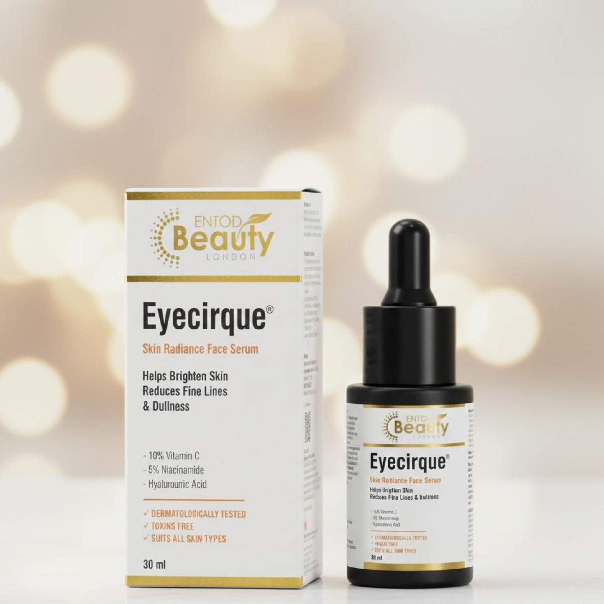 Skin Radiance Face Serum 10% Vitamin C, Niacinamide & Hyaluronic Serum