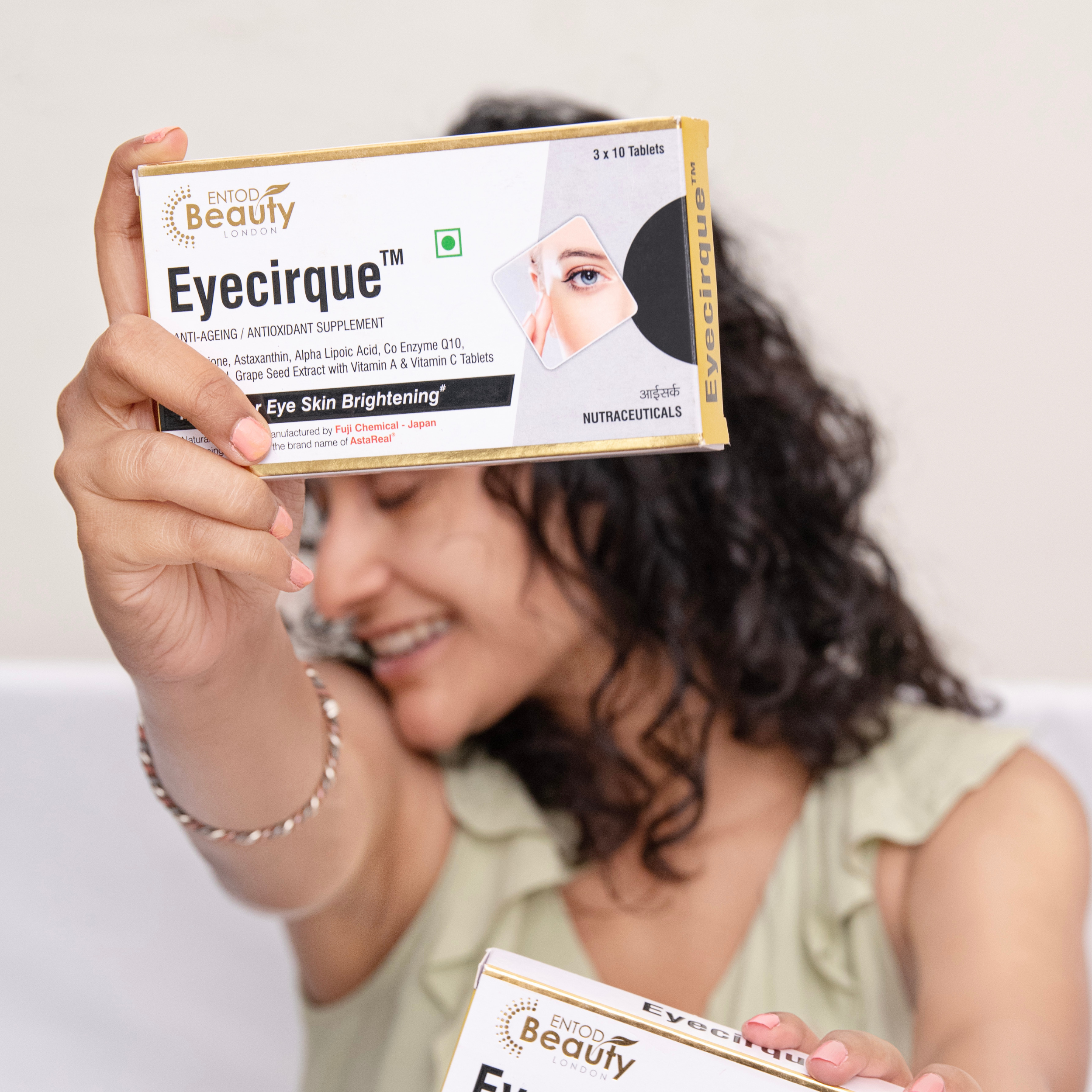 Eyecirque UNDER EYE SKIN BRIGHTENING & Anti-Ageing Supplement TWIN PACK