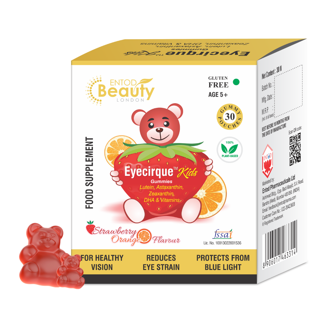 Kids Eye Vitamin Gummies for Healthy Vision, Digital Eye Strain & Eye Fatigue - Eyecirque Store