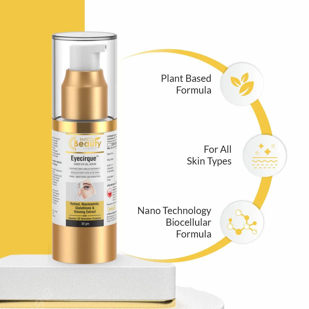 Eyecirque Under Eye Gel Serum for Dark Circles, Puffiness & Eye Bags - Eyecirque Store