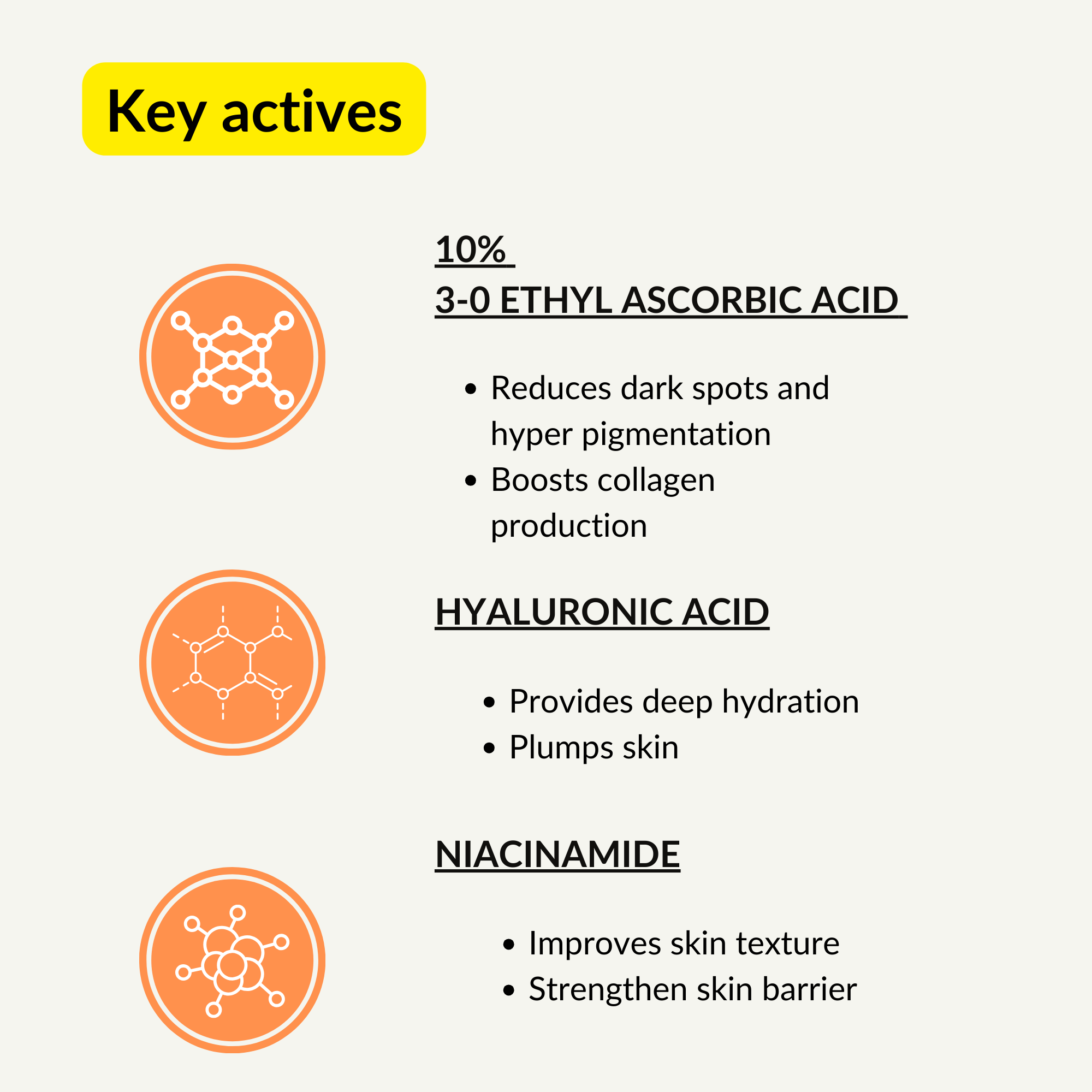 Eyecirque Skin Radiance Vitamin C, Niacinamide & Hyaluronic acid Face Serum