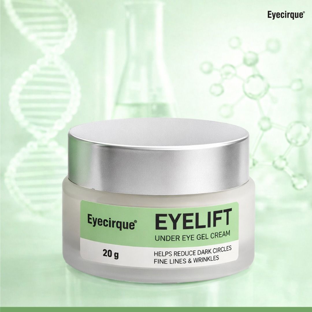 Eyecirque Eyelift Under Eye Gel Cream for Dark Circles, Puffy Eyes, Eye Bags & Wrinkles