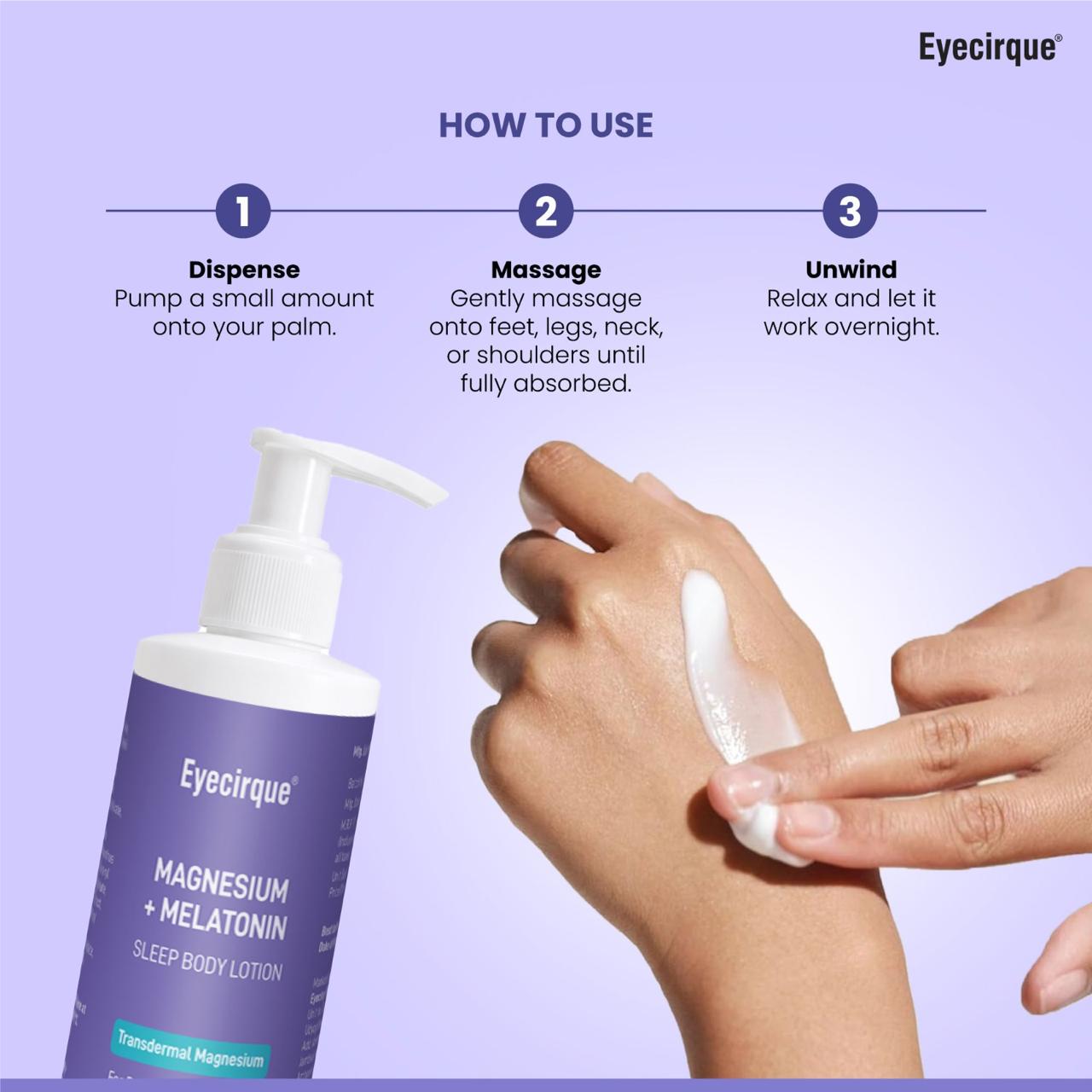 Sleep System Combo | Magnesium & Melatonin Supplement + Cortisol Sleep Body Lotion
